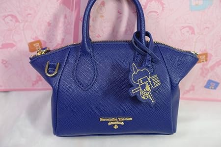 Amazon サマンサタバサ One Piece ２０周年記念ワンピースコラボ ミニ ショルダーバッグ サンジ 青 ブルー プチチョイス 限定ショップ袋付 おもちゃ おもちゃ