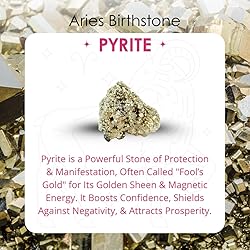 Gempires Natural Pyrite Raw Crystal Stud Earrings