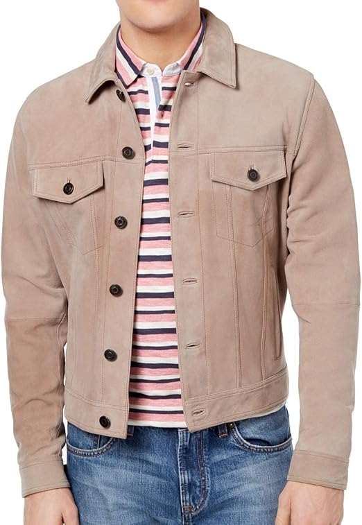 tommy hilfiger suede jacket