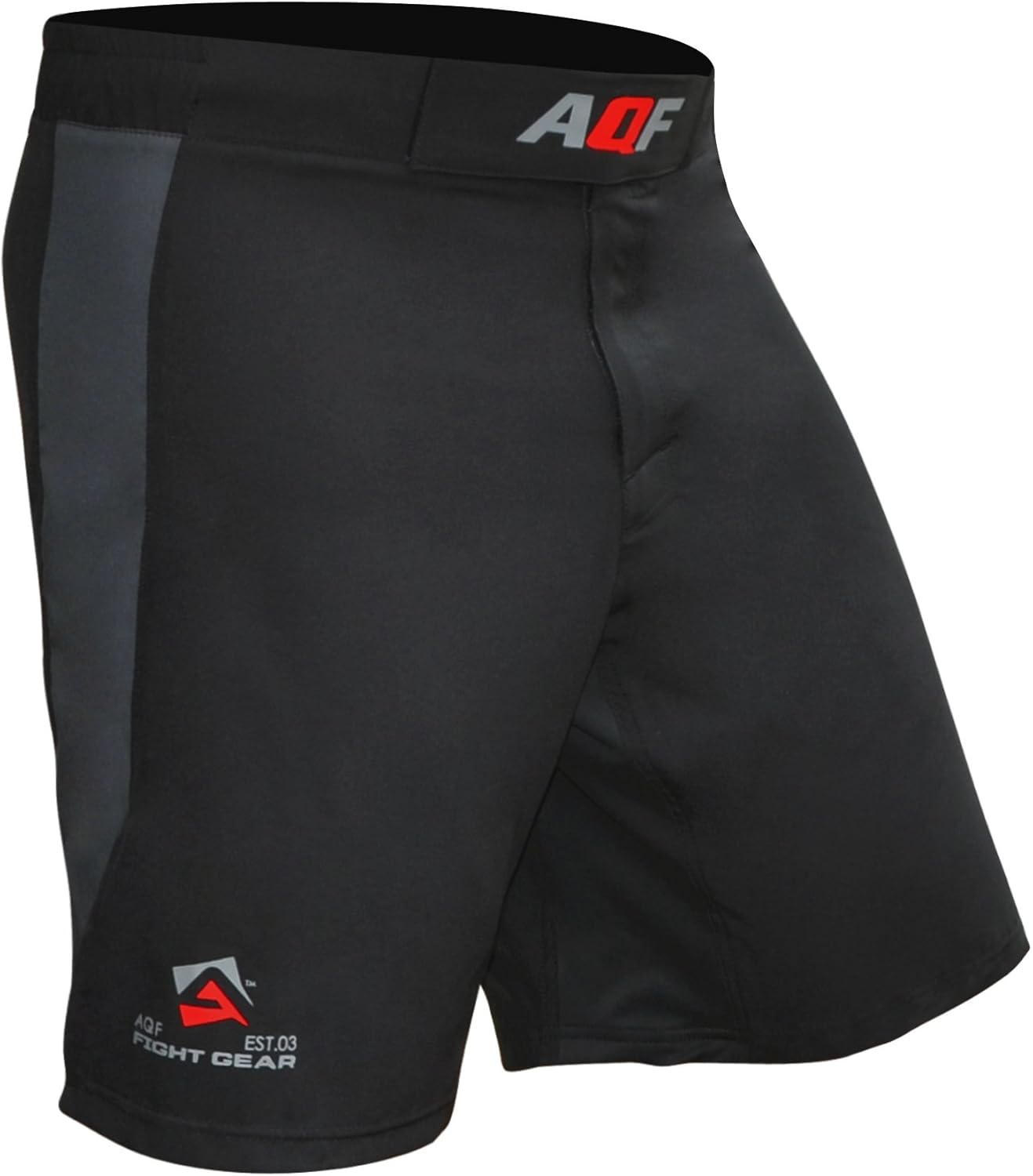 AQF Combat MMA Shorts UFC Cage Fighting Grappling Kick Boxing Gym Short 4Way Stretch Moisture