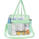 USPECLARE Clear Bag for Stadium Events,Transparent Bag for Work Sports Games Concerts Travel Gym