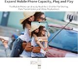 SSK 128GB USB C Flash Drive 200MB/s Dual USB-C USB 3.2 2 in 1 Jump Drive view 5