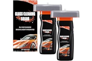 Q4 Glass Cleaner, Glass Emulsion Cleaner Windshield, Automotive Oil Film Remover – Streak-Free Glass Cleaner For Fast Window 