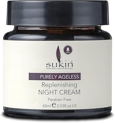 Sukin Purely Ageless Replenishing Night Cream 50ml Hydrating Anti-Aging