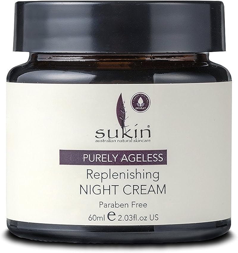 Sukin Purely Ageless Replenishing Night Cream 50ml Hydrating Anti-Aging