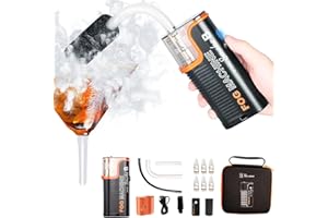 LENSGO Fog Machine,Handheld Smoke Machine with Remote Control,Portable Smoking Gun for Halloween, Wedding, Christmas, Stage Effect, Smoke Bombs for Photography for Party-Smoke B