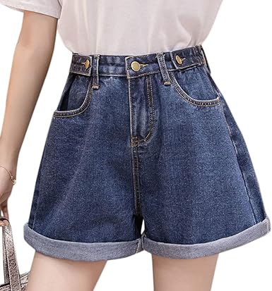 high rise loose shorts