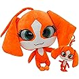 Miraculous Ladybug - Kwami Plush Kit, Mon Ami, 9-Inch Plush with Resin Eyes and Lifesize 5-Inch Stuffed Toy with Matching Backpack Keychain, Toys for Kids - Barkk