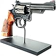 Clearco Gun Display Stand, Pistol Display, for Hand Guns, Revolvers, Knifes, Daggers, Powder Horns, Shofar Artifact Display Stand, H-Arm, for guns, shows and exhibits. BGS-6