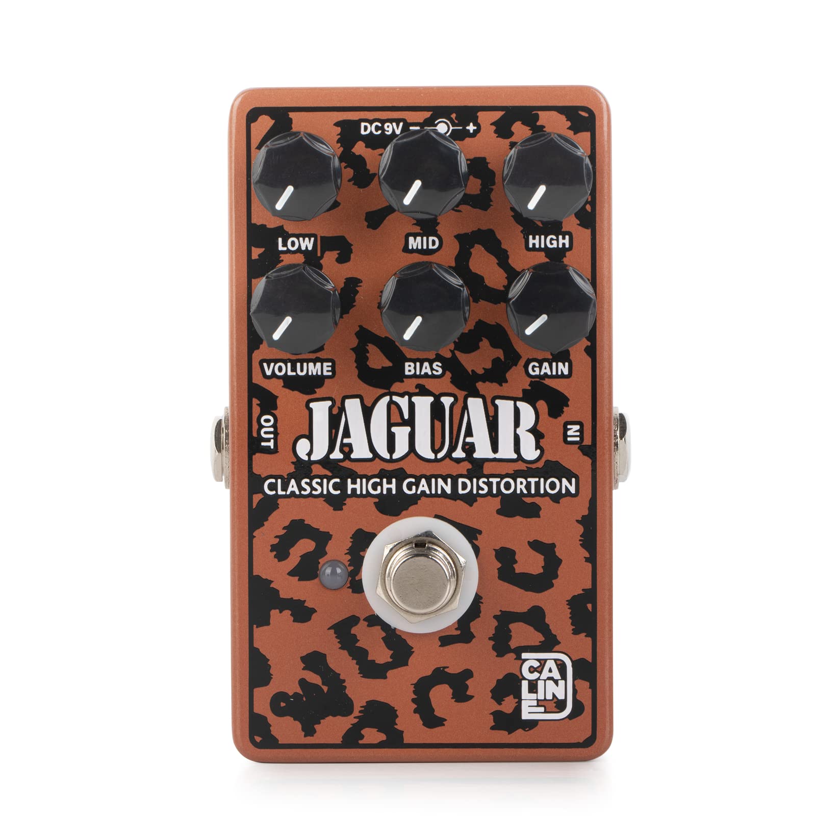 Caline CP-510 Jaguar Distortion Guitar Effect Pedal True Bypass Aluminum Alloy Casing