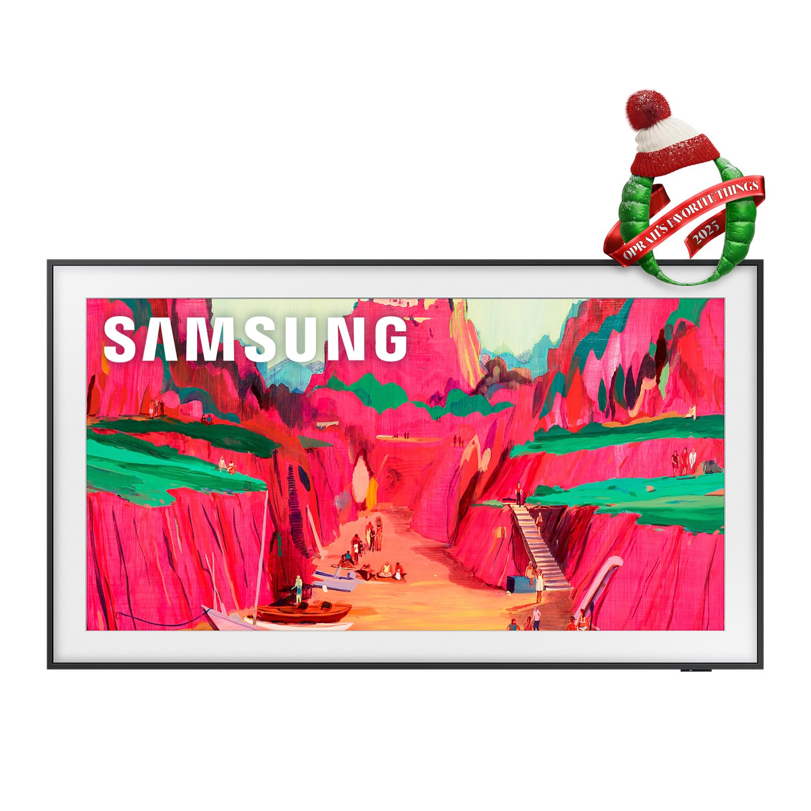 Samsung 65-Inch Class The Frame Pro LS03FW 4K Neo QLED Mini LED Smart TV (2025 Model) Slim Fit Wall Mount, Modern Frame Design, Wireless One Connect, NQ4 AI Gen3 Processor, Art Mode, Alexa Built-in