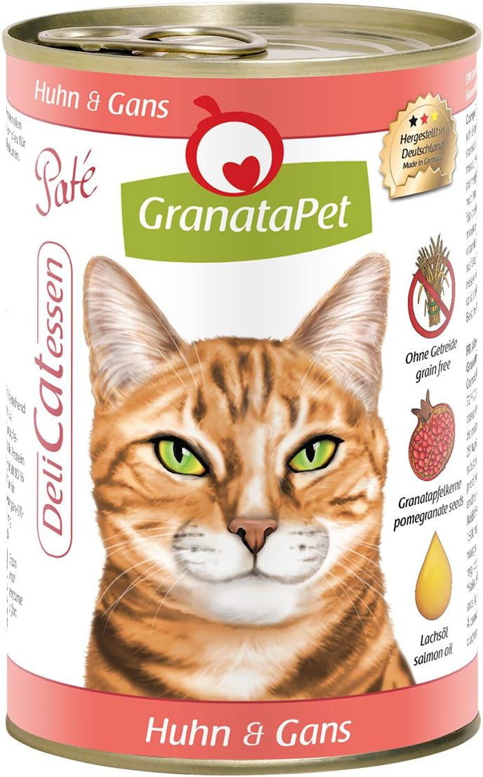 DeliCatessen Wet Food Chicken and Goose Pack of 6 x 400 g
