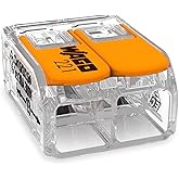 Wago 221-612 Lever-Nuts 10AWG 2 Conductor Compact Wire Connectors 50 PK