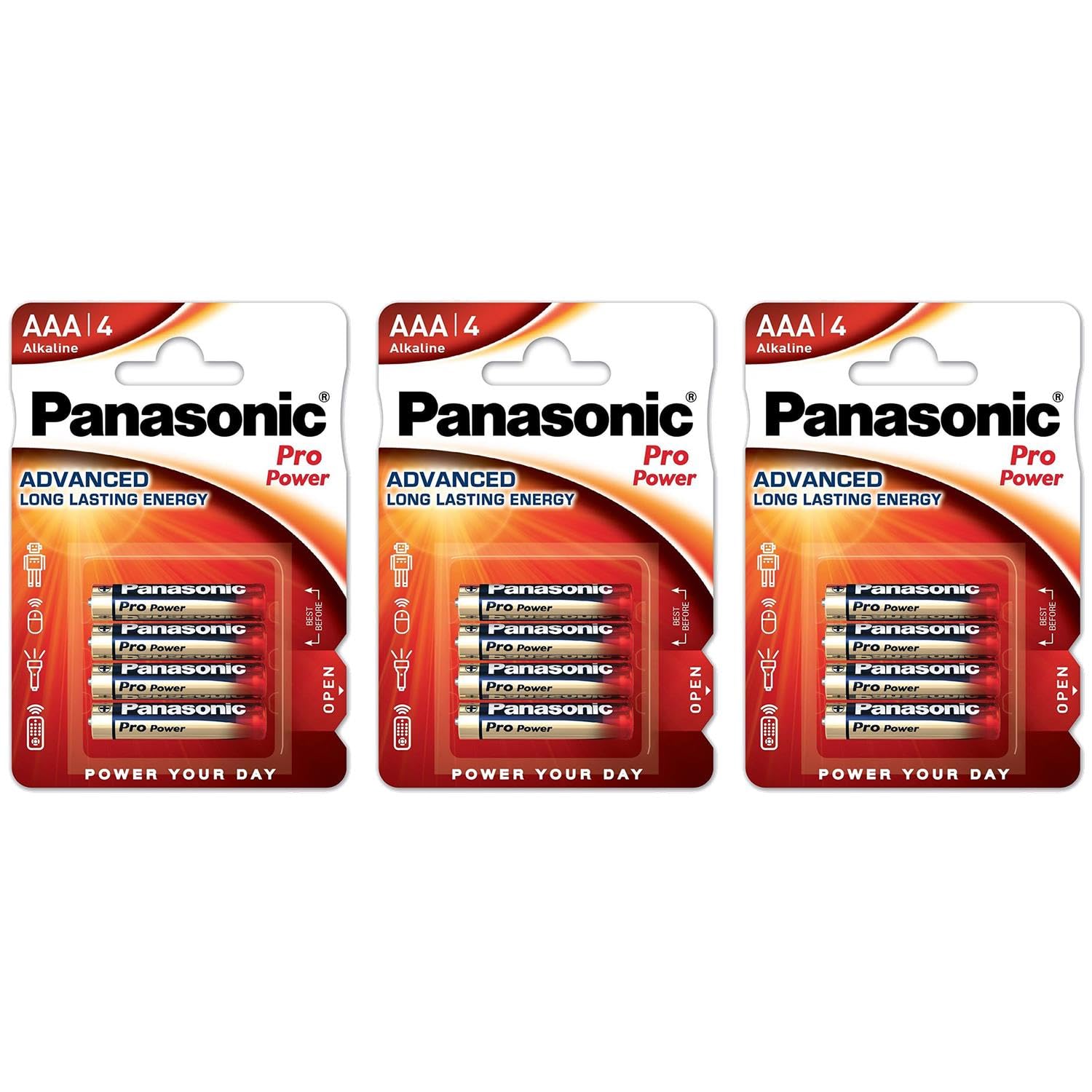 Panasonic 3415 LR03 AAA Micro Pro Power Battery