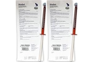 DiaGel Diarrhea Control Gel for Cats Over 6 Pounds, 1 mL Syringes, 2 Pack