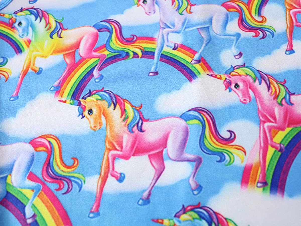 Girls Lingqishizu Unicorn Girls Swimsuits Single Shoulder One Piece Swimwear Rash Guard Upf 30 0336 Yusukekunii Com