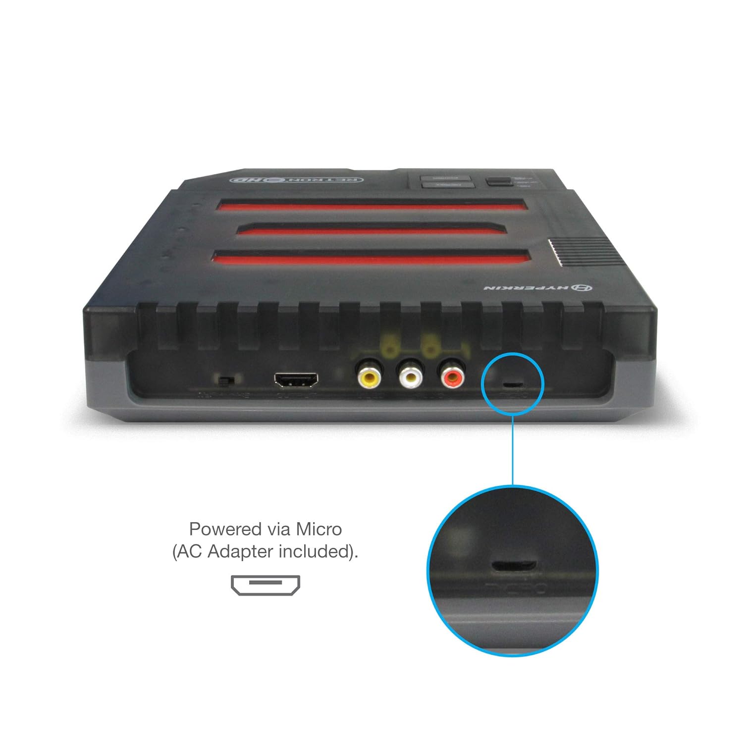 Hyperkin RetroN 3 HD 3-in-1 Retro Gaming Console for NES, Super Famicom, and Genesis/ Mega Drive (Space Black) - Sega Genesis: Video Games