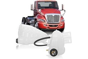YUANJUFITT 603-5105 Engine Coolant Reservoir Tank Radiator Replacement Fits for International ProStar 9900i 5900 9200 2003-2018 Coolant Tank Semi Truck Accessories 2591620C91