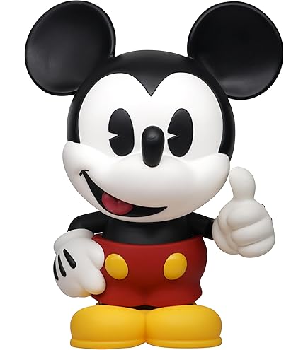 Amazon.com: Mickey Mouse Sitting PVC Bank : Toys & Games
