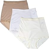 Shadowline Women's Panty Full Brief Nylon Spandex Underwear 17005-3 Pack