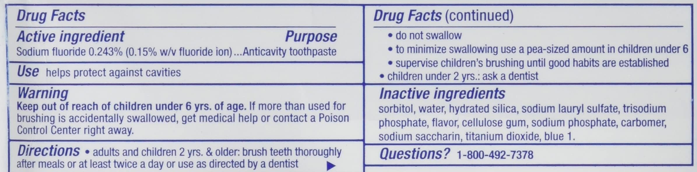 Crest Cavity Protection Toothpaste, Regular Paste, 4.2 Oz