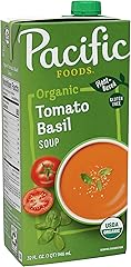 Pacific Foods Organic Tomato Basil Soup, 32 oz Carton