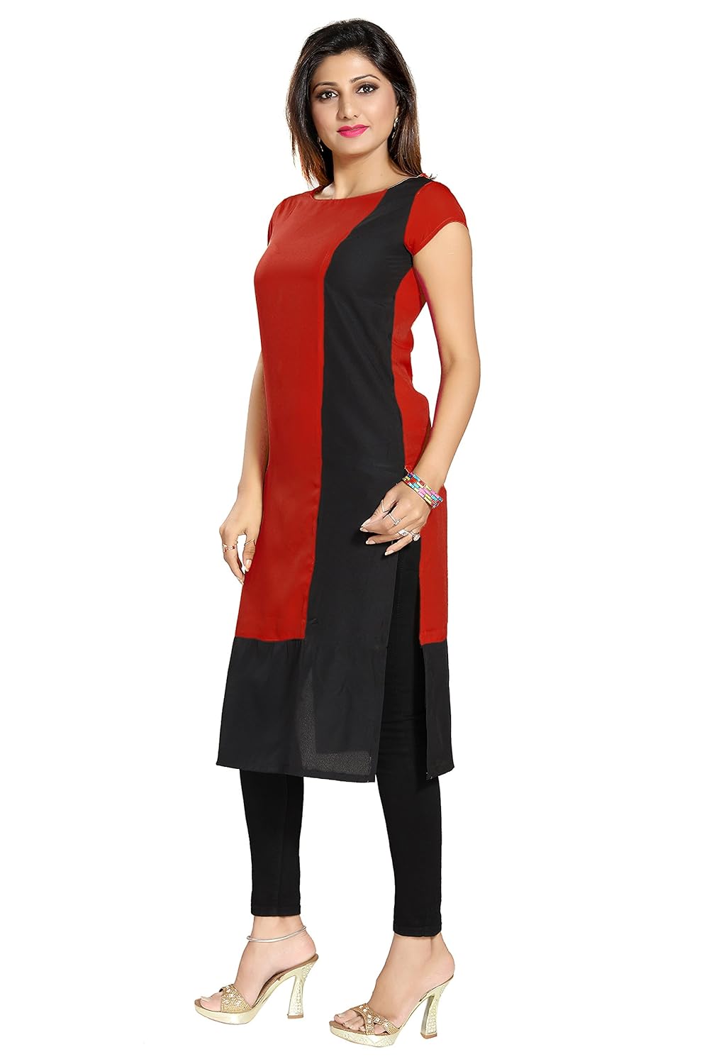 alc creation women's crepe kurta