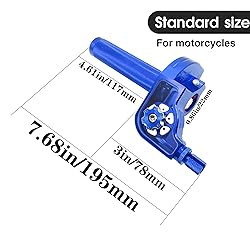 Motorcycle Throttle Grip 7/8" 22mm CNC Aluminum