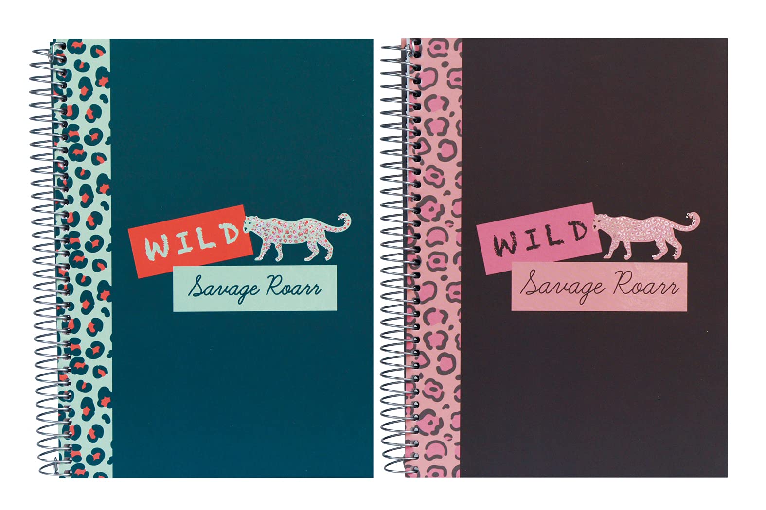 Ancor PK2 Lined Cover Notebook A5 80 Sheets / 90 g Square 5 mm B'LOG WILD