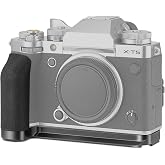 Haoge XT5 Handgrip L-Shape Grip for Fujifilm X-T5 Camera Accessories, Black | Ergonomic Silicone Side Handle, Quick Release Plate for Arca, with 1/4"-20 holes, Fits Camera Body Snugly