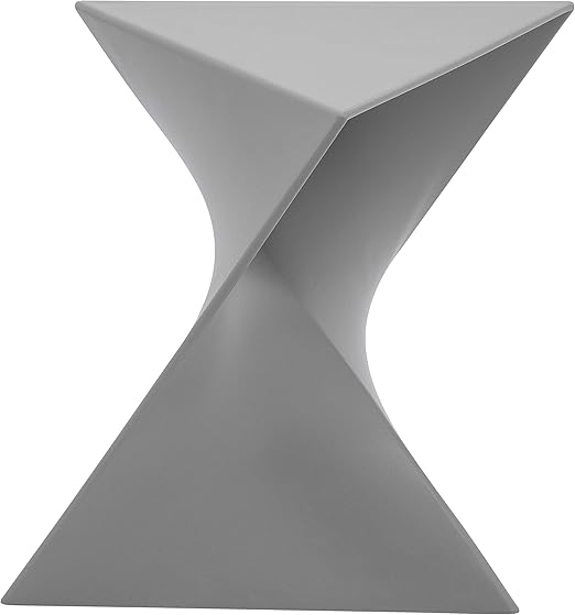 Amazon Com Leisuremod Randolph Modern Accent End Table Side Table Grey Kitchen Dining