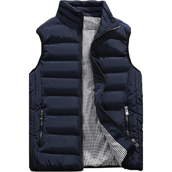 Amazon.com: Vcansion Men's Outdoor Casual Stand Collar Thicken