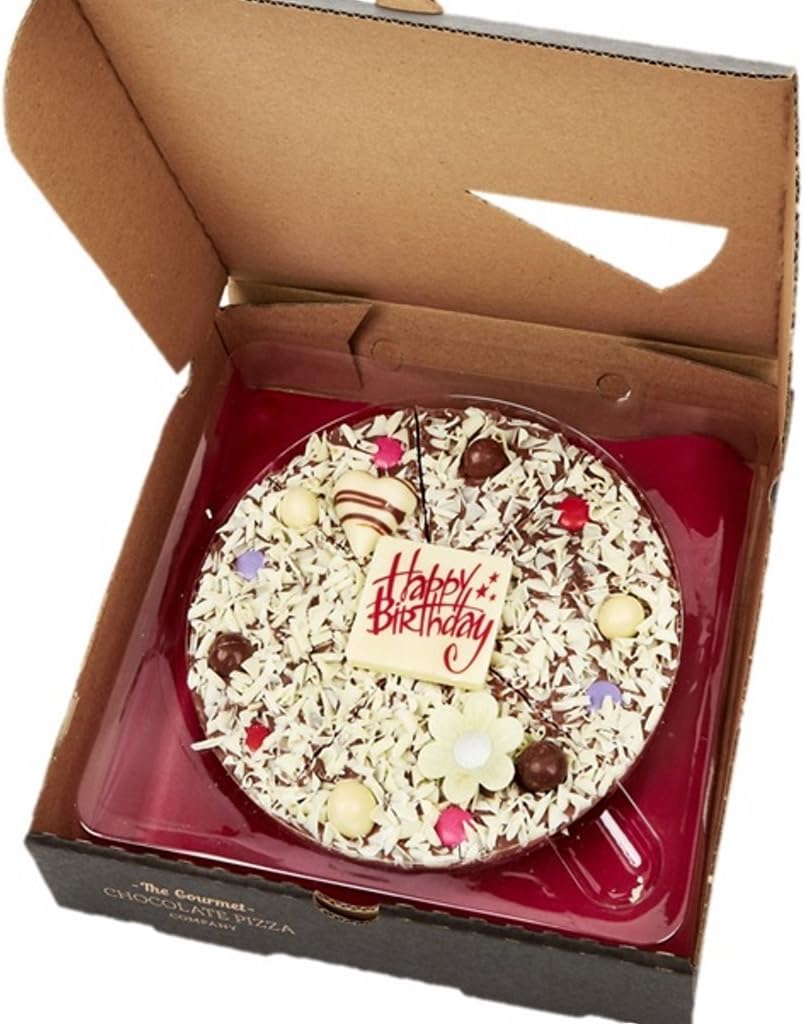 Happy Birthday Chocolate Pizza - For Her