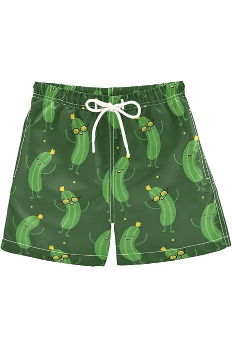 thumbnail interactive-video image 1 of Mud Pie Baby Boys' Fish Swim Trunks - Quick-Dry Nylon (24M-3T) 1 of 10