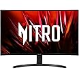 Acer Nitro 27" WQHD 2560 x 1440 1500R Curved PC Gaming Monitor | AMD FreeSync | 100Hz Refresh | 1ms VRB | Speakers | VESA Mountable | 1 x Display Port 1.2, 1 x HDMI 2.0 & 1 x HDMI 1.4 | ED273U Hbmiipx