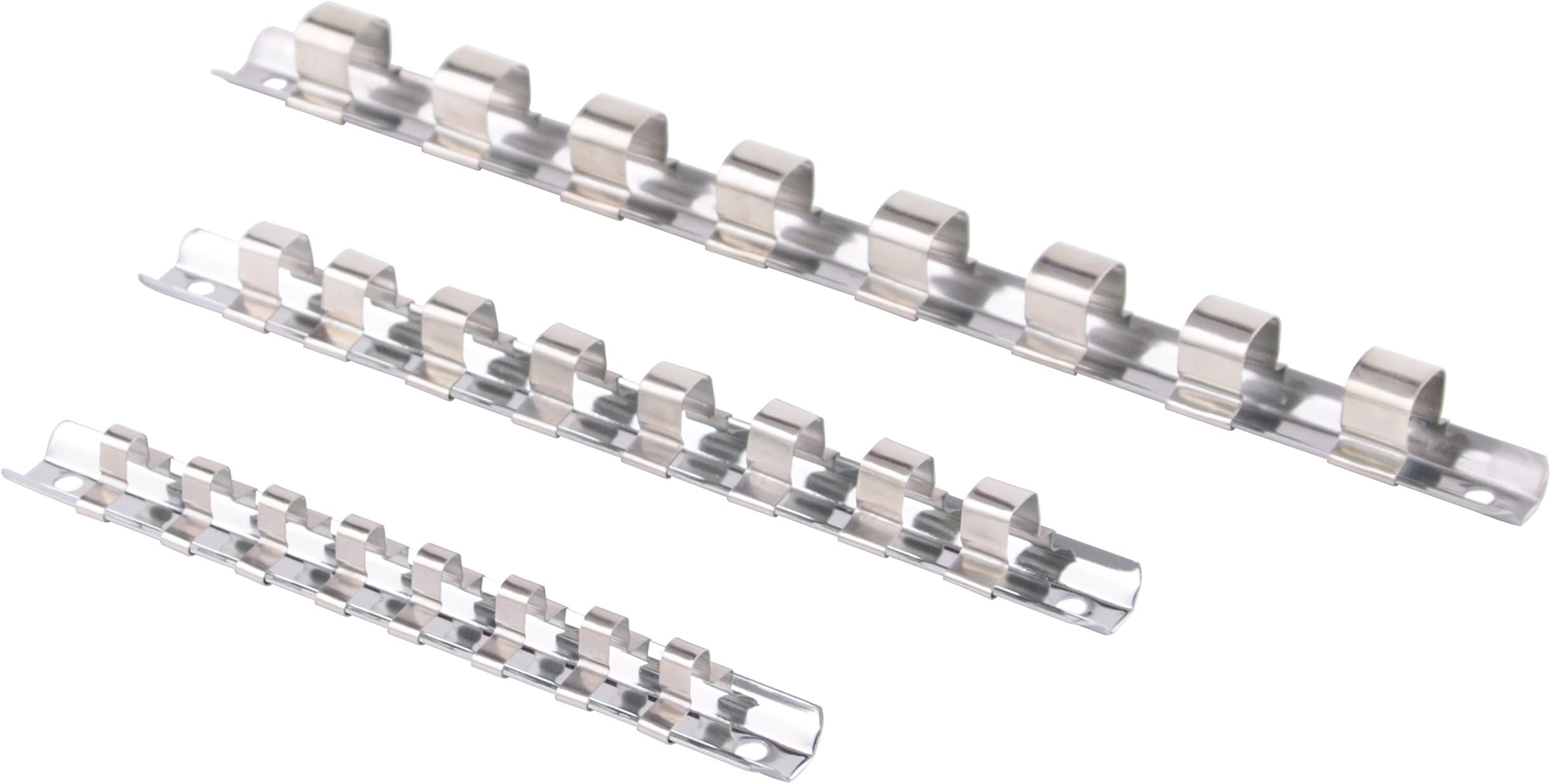 EDCarrying 1/4-Inch, 3/8-Inch, 1/2-Inch Drive Socket Holder Set, 3-Piece (Sets)