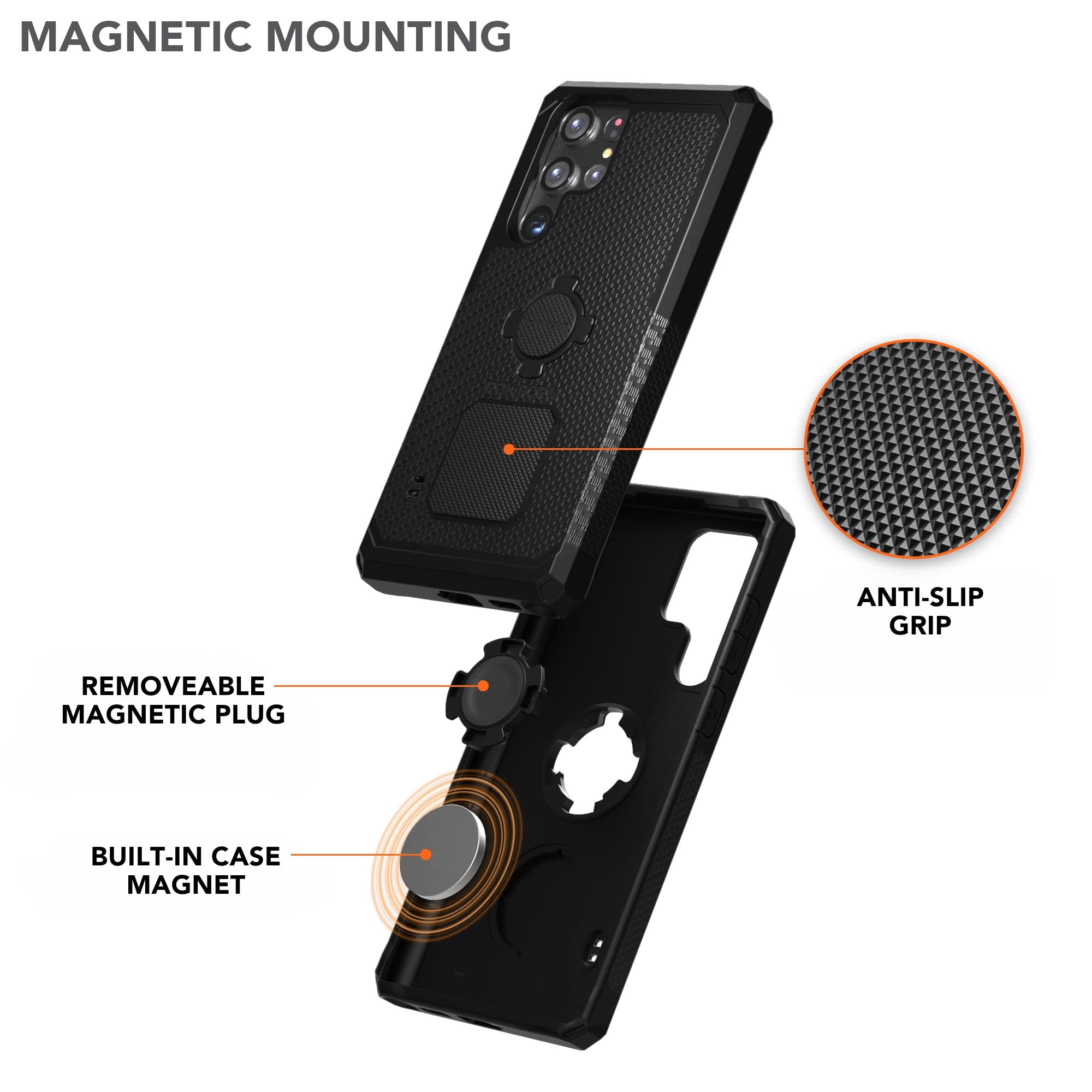 Rokform - Galaxy S24 Ultra Case, Rugged Series, Samsung - View #3