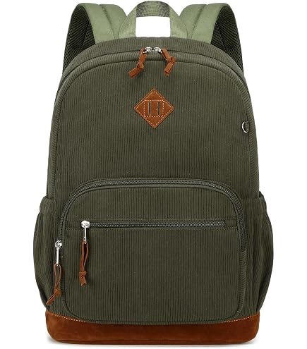 Creepy Cute Cthulhu Backpack Green Polyester Old One Fashion Day Bag | 20 In. H X 12 In. W X 6.5 In. D, Faux Fur Exterior, Nylon Adjustable Straps, Zippered Pocket