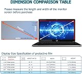PYS 2 Pack Blue Light Screen Protector for 15.6 Inch Laptop Anti Glare view 2
