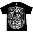 David Gonzales Men's La Reina Religious DGA Art T Shirt