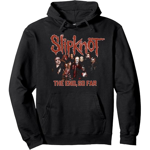 Amazon.com: Official Slipknot Self Titled Pullover Hoodie