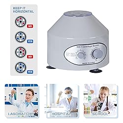 SUPER DEAL Electric Lab Laboratory Centrifuge