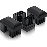 EZDIY-FAB GPU VGA PCIe 8 Pin U Turn 180 Degree Angle Connector Power Adapter Board for Desktop Graphics Card-Reverse Type 3-P