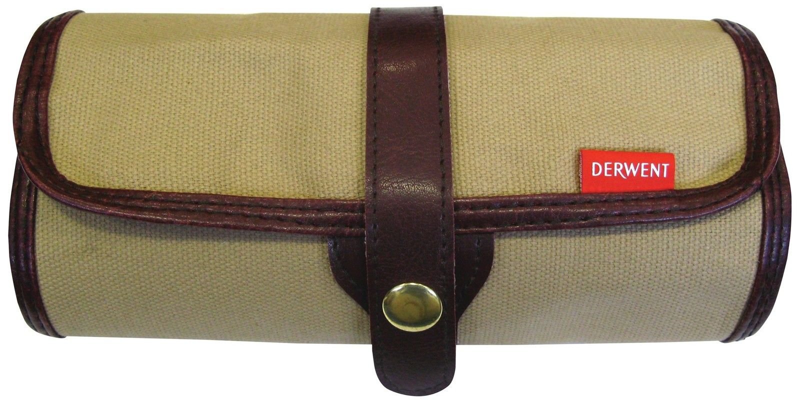 Derwent 700434 Pencil Case, Canvas Wrap Pencil Holder, Holds up to 30 Pencils and Supplies (2300671)