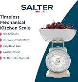 Salter Timeless Mechanical Kitchen Scale 5 kg Capacity Cream view 2