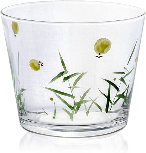 Amazon 八木海峰 海峰窯 京絵付ガラス そば猪口 化粧箱入り ホタル 海峰窯 そば猪口