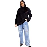 City Chic Women's Plus Size Jumper - Iris Cable