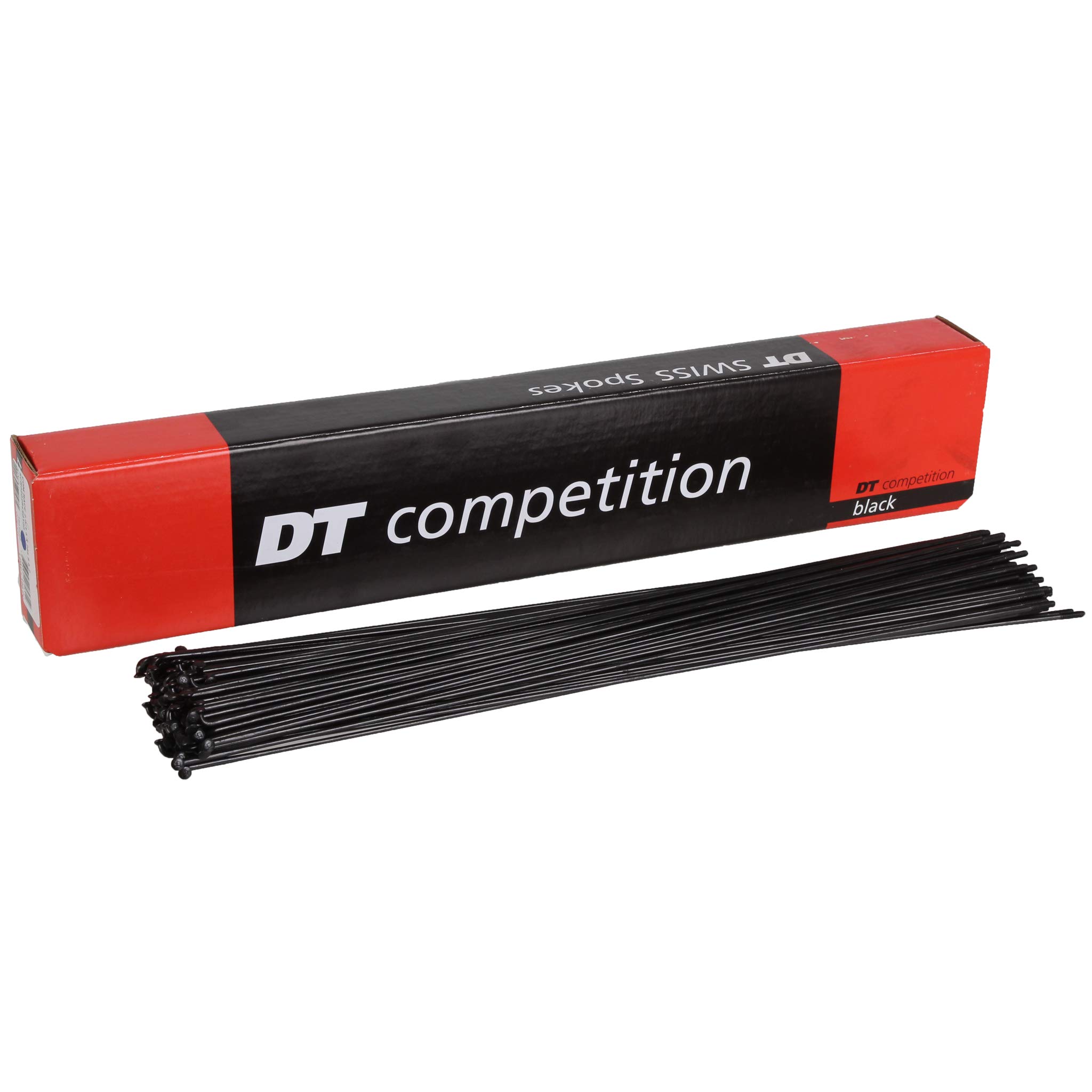 DT Swiss Competition Race 14/16 / 14 g = 2/1.6 mm box 100, black 272 mm