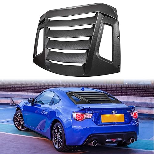 Rear Window Louver Fits for 2013-2020 Subaru BRZ 2013-2016 Scion