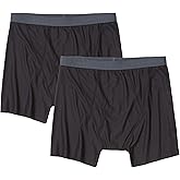 Exofficio Men's Give-N-Go 2.0 Boxer Brief 2 Pack - Breathable Durable Easy Care Travel Underwear